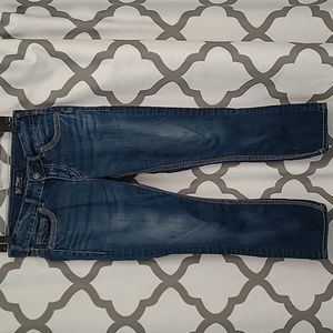 Silver Cropped Suki Denim